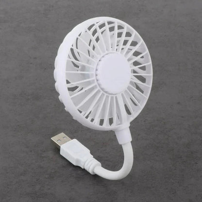 Mini Ventilateur Portable - BreezeMate™ - Blanc - Univers Multimedia